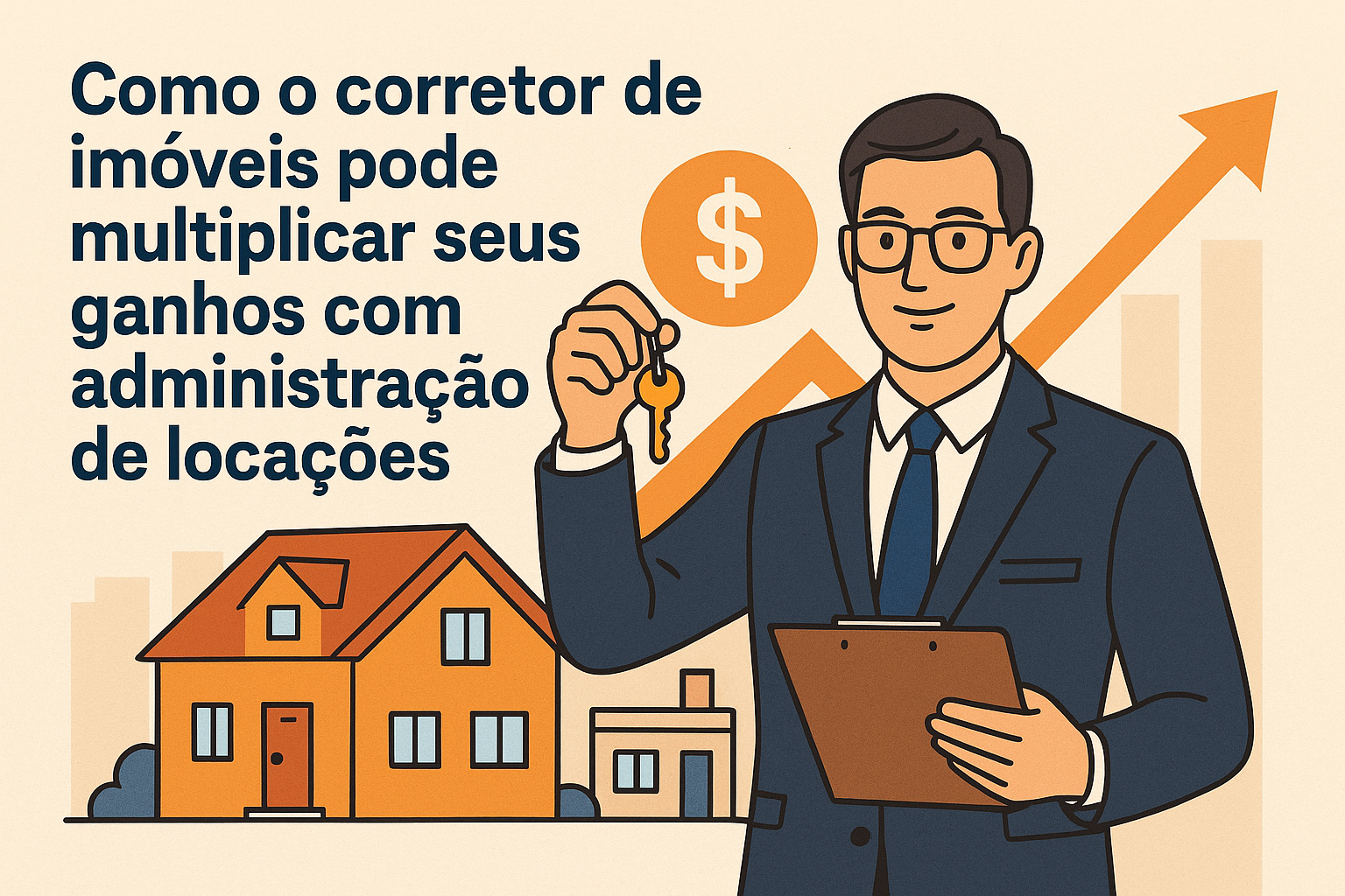 Como multiplicar ganhos com administração de imóveis corretor