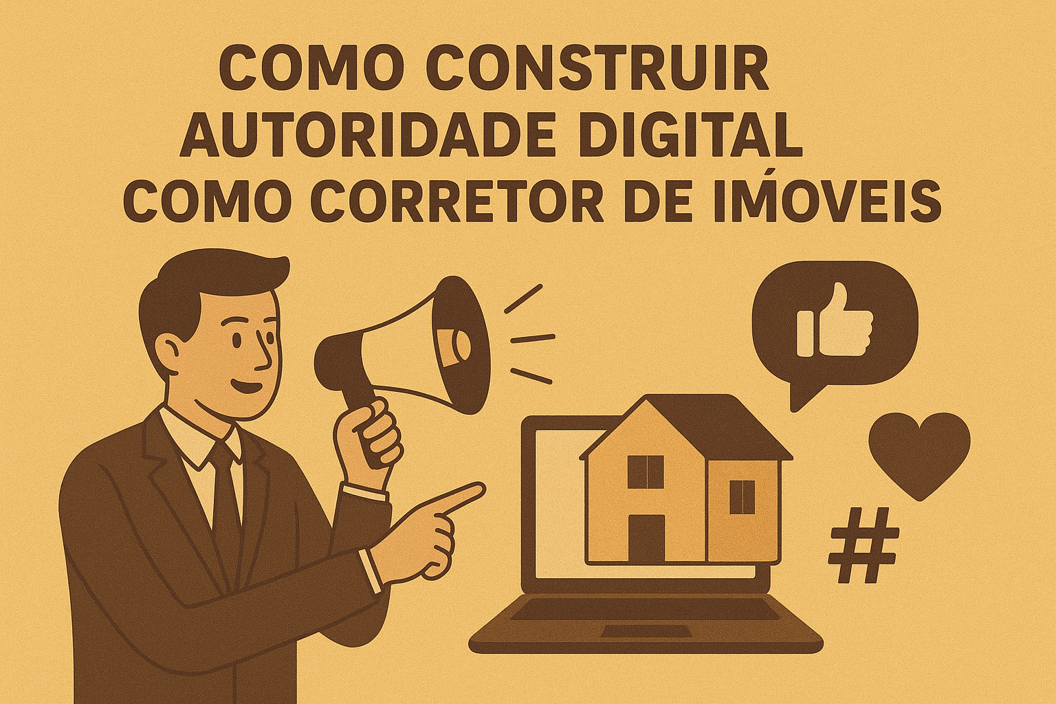 Como construir autoridade digital como corretor de imóveis